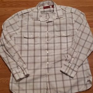 Alfani Button Up Shirt